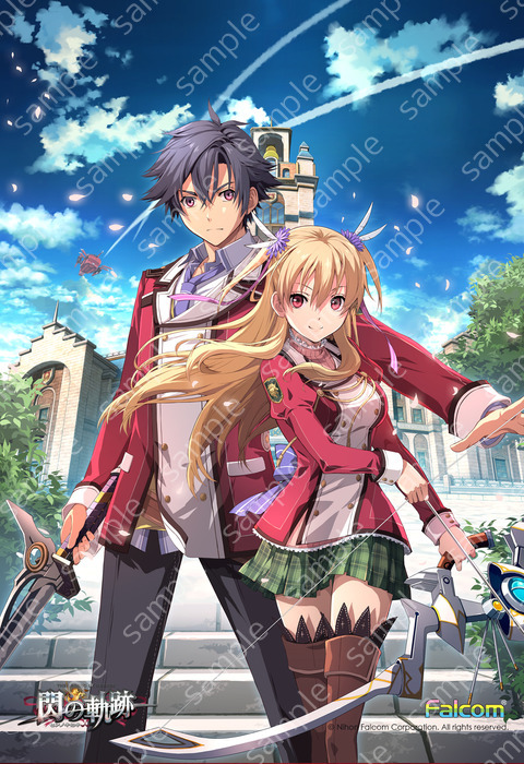 閃の軌跡II ネットプリント　ブロマイド 英雄伝説 閃の軌跡Ⅳ」 トレーディング チェキ風ブロマイド